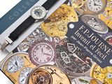an image of a book with a bunch of watches on it