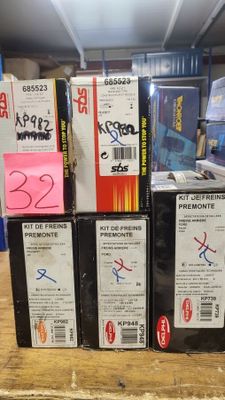 3 kits de freins arrière DELPHI pour véhicules FORD - PEUGEO…
