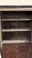 Bibliothèque marquetée en bois de rose, amarante et palissan… (photo 3)