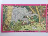 a puzzle in the picture with a picture of an elephant on it