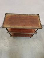Desserte en bois de placage de forme rectangulaire à trois n… (photo 3)
