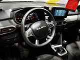 the interior of a car with a steering wheel, dashboard, and dash board