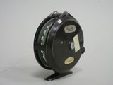 a reel that is sitting on top of a table