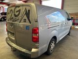 a van that is parked in a garage