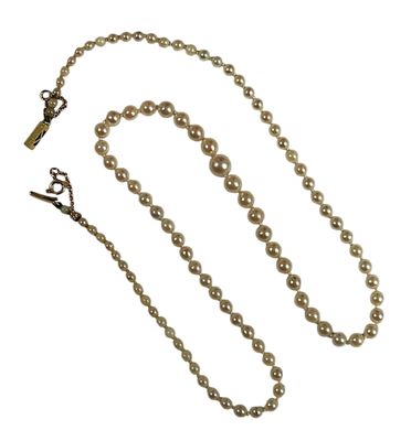 COLLIER perles de culture en chute (entre 3 et 6 mm environ)…