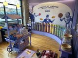 a store with a lot of different items on the counter