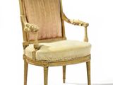 paire de fauteuils de style Louis XVI, fin du XIXe siècle