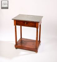 Console en acajou