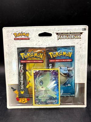 une boîte de cartes Pokémon et un porte-cartes