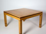 an image of a wooden table on a white background