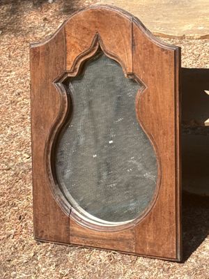 Miroir encadré en bois - Élégance intemporelle pour votre intérieur