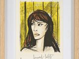 une image d'un dessin d'une femme aux cheveux longs
