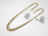 an image of a gold chain with a price tag on it