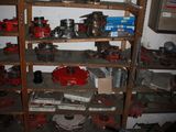 a shelf with many different types of tools on it