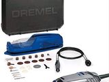the dremel corded rotary sander is being used to sand a piece of wood