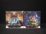 deux jeux de cartes correspondant aux deux versions différentes du jeu, « The Divines » et « The Divines »