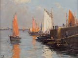 de nombreux bateaux qui restent dans l'eau