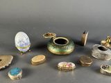 a lot of different items that are sitting on a table