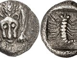 une pièce de monnaie en argent portant l'image d'un homme et d'une femme
