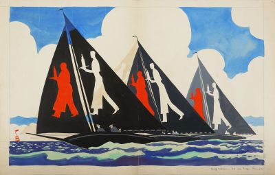 SABRAN Guy ( 1902-1984 né à Saint-Rambert-l'Île-Barbe/Rhône)…