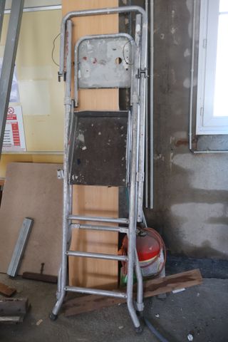Escabeau aluminium girafe