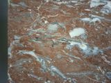 a close up of a marble slab on a table