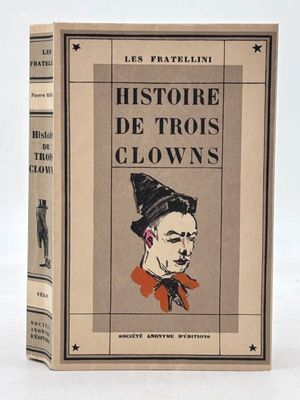 un vieux livre avec l'image d'un homme portant un chapeau