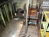 an image of a room that has a bunch of tools on the floor