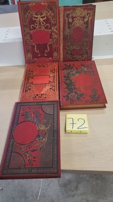 5 livres XIXème : L'Alsace et la Loraine, L'orpheline de Mos…