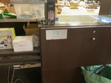 many boxes of food on the shelves in the store