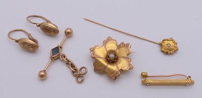 Bijoux en or 750 certains pour débris. - Photo 1