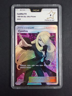 a close up of a card on a table with a black background