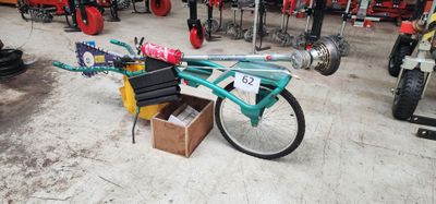 1 désherbeur thermique JAULENT avec brouette (1800 €) Frais …