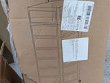 a cardboard box that has a bunch of items inside of it