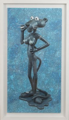 Jak Espi (n en 1966) - ÇPinky on the wallČ