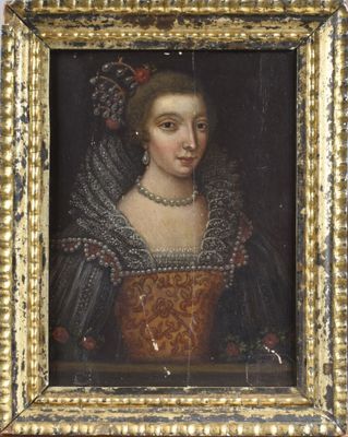 ECOLE ANGLAISE - Dans le Goût de la Fin du XVIème Siècle - Photo 1