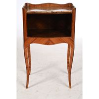FLECHY. TABLE DE SALON LOUIS XV en bois de rose et amarante … (photo 2)