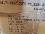 a box with a price label on it sitting on a table
