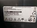 a close up of a label on the back of a car