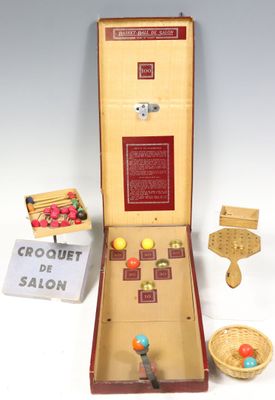 Basket de Salon - jeu d'adresse comprenant 6 ballons en cell… - Photo 1