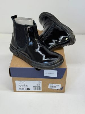 Bottes Chelsea Clarks pour fille, en cuir noir, neuves, taille 6