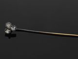 an image of a single diamond on a stick