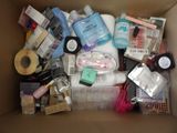 a box full of various items that are inside of it