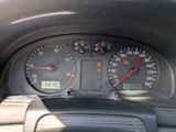 a close up of a speedometer in a car