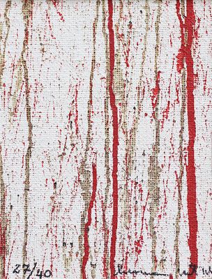 Hermann Nitsch* (Vienne 1938 - 2022 Mistelbach)