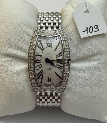 Montre en acier, signée - BEDAT & C° - B 3 - Cadran entièrem…