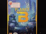 a video game called planet b on a black surface