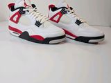 nike air jordan 4 retro fire red white black
