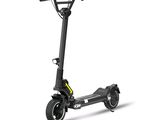 a close up of a scooter on a white background