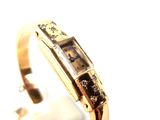 an image of a gold wrist watch with diamonds on it